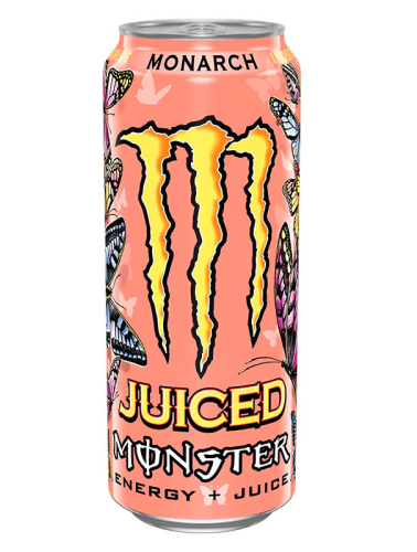 Энергетик Monster Energy + Juiced со вкусом персика и нектарина, 500 мл
